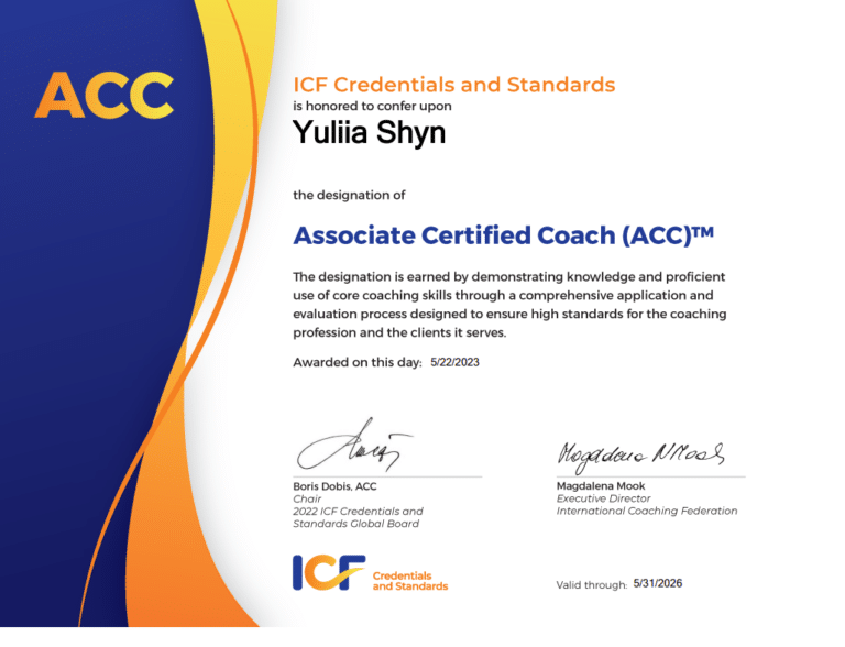 ICF Accreditation